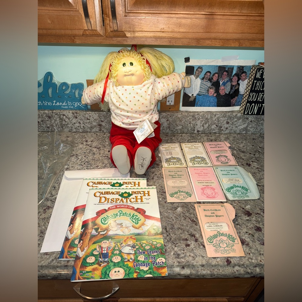 Cabbage Patch Kids Doll with Red Pants